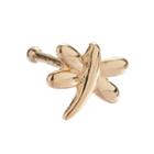10k Gold 6mm Dragonfly Nose Stud, Women's