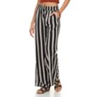 Juniors' Joe B Challis Tie Front Wide-leg Pants, Teens, Size: Xl, Dark Pink