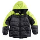 Boys 8-20 Pacific Trail Promo Puffer Jacket, Size: Large, Green Oth