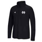 Men's Adidas Mississippi State Bulldogs Sideline Basic Pullover, Size: Small, Black