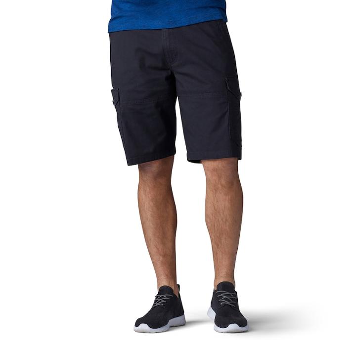 Big & Tall Lee Relaxed-fit Swope Cargo Shorts, Men's, Size: 46, Black