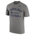 Men's Nike North Carolina Tar Heels Dri-fit Legend Lift Tee, Size: Small, Med Grey