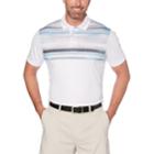 Men's Grand Slam On Course Regular-fit Space Dye Performance Golf Polo, Size: Xl, White