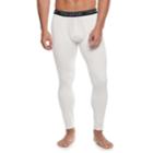 Men's Tek Gear&reg; Brushed Baselayer Tights, Size: Small, White