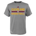 Boys 4-7 Adidas Cleveland Cavaliers Heathered Practice Climalite Tee, Boy's, Size: L(7), Grey