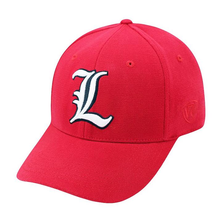 Adult Top Of The World Louisville Cardinals One-fit Cap, Men's, Med Red