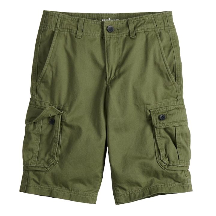 Boys 8-20 Urban Pipeline&reg; Twill Cargo Shorts, Size: 10, Med Green