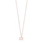 Lc Lauren Conrad Zodiac Pendant Necklace, Women's, Light Pink