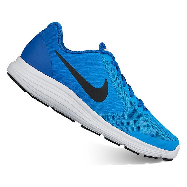 Nike Revolution 3 Grade-school Boys' Running Shoes, Size: 7, Dark Blue