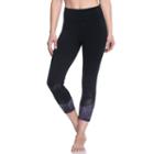 Women's Gaiam Om Align Yoga Capri Leggings, Size: Xl, Oxford