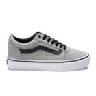 Vans Ward Low Boys' Skate Shoes, Size: 6, Light Grey