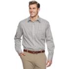 Big & Tall Van Heusen Traveler Stretch Classic-fit No-iron Button-down Shirt, Men's, Size: Xxl Tall, Med Beige