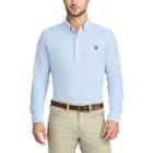Men's Chaps Classic-fit Oxford Mesh Polo, Size: Medium, Blue