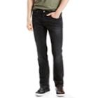 Men's Levi's&reg; 511&trade; Slim Fit Stretch Jeans, Size: 38x34, Black