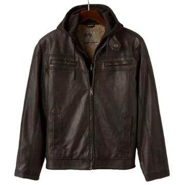 Men's R And O Hooded Jacket, Size: Xl, Brown