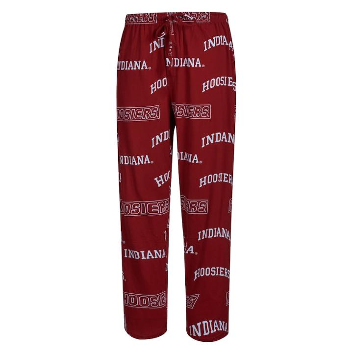 Men's Concepts Sport Indiana Hoosiers Slide Lounge Pants, Size: Xl, Red