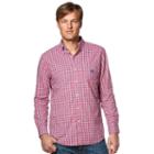 Big & Tall Chaps Classic-fit Easy-care Button-down Shirt, Men's, Size: 3xb, Red