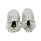 Baby Tommy Tickle Metallic Moccasin Crib Shoes, Infant Unisex, Size: 6-12months, Silver