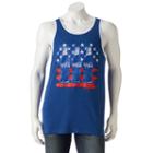 Men's Coca-cola Tank, Size: Xxl, Blue Other