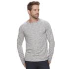 Men's Marc Anthony Slim-fit Shadow Dye Raglan Stretch Tee, Size: Large, Lt Beige