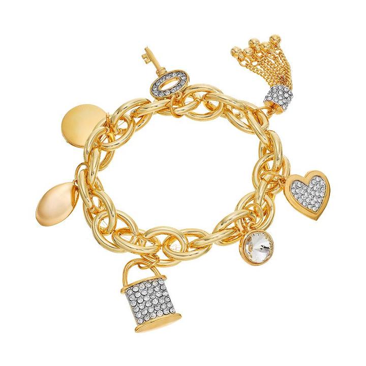 Jennifer Lopez Charm Stretch Bracelet, Women's, Multicolor