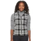 Petite Croft & Barrow&reg; Quilted Vest, Women's, Size: Xs Petite, Oxford