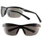 Men's Nike Tailwind Semirimless Wrap Sunglasses, Black