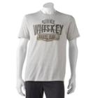 Men's Sonoma Goods For Life&trade; Authentic Whiskey Tee, Size: Xl, Grey
