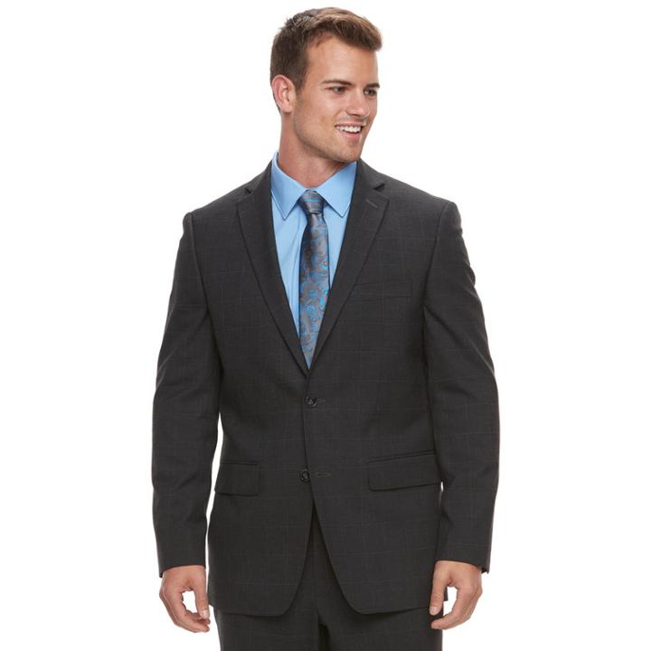 Men's Apt. 9&reg; Slim-fit Stretch Suit Jacket, Size: 42 - Regular, Dark Grey