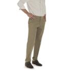 Men's Lee Carefree Straight-fit Stretch Khaki Pants, Size: 36x30, Beig/green (beig/khaki)