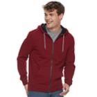 Men's Urban Pipeline&reg; Ultimate Fleece Full-zip Hoodie, Size: Xl, Med Red