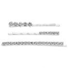 Simulated Crystal Bobby Pin Set, Women's, Multicolor