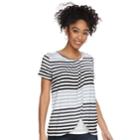 Maternity A:glow Tulip Hem Nursing Tee, Women's, Size: L-mat, Oxford