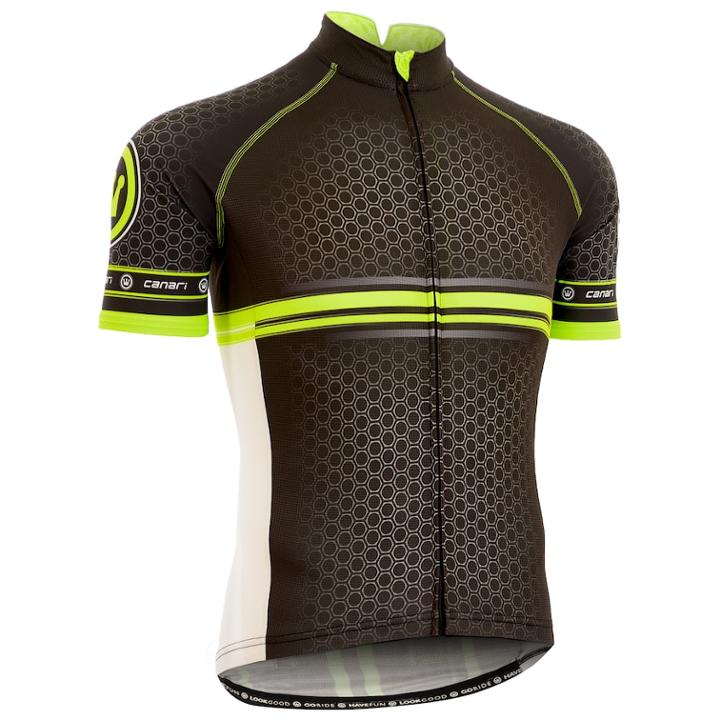 Men's Canari Valyrain Jersey, Size: Small, Brt Yellow