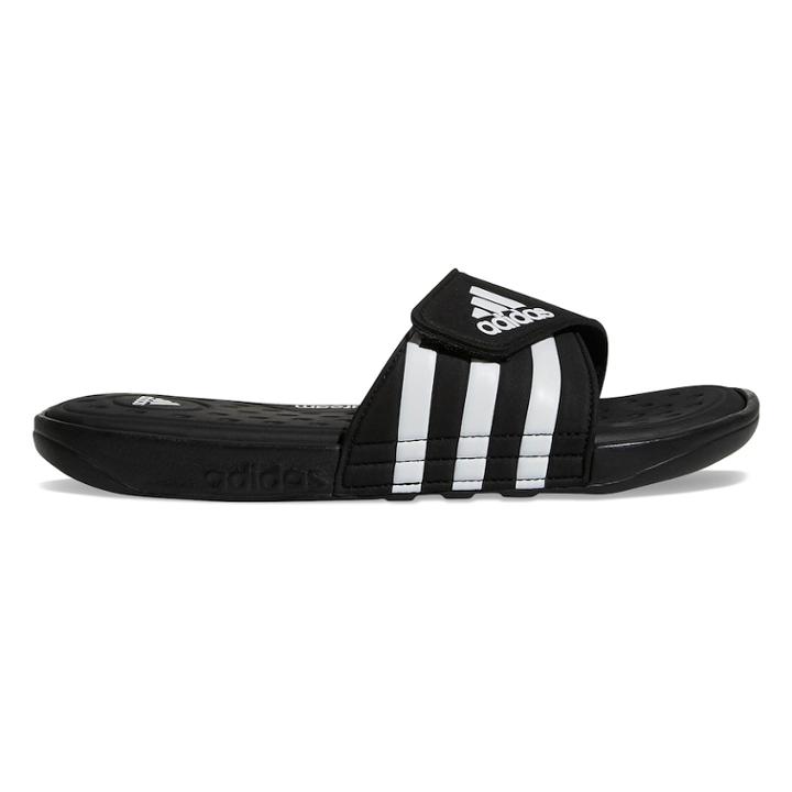 Adidas Adissage Cloudfoam Men's Slide Sandals, Size: 10, Black