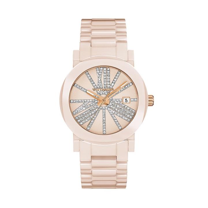Wittnauer Women's Crystal Ceramic Watch - Wn4071, Pink