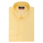 Big & Tall Chaps Essentials Regular-fit Herringbone Wrinkle-free Dress Shirt, Men's, Size: 20 35/6t, Yellow