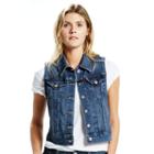 Women's Levi's Trucker Jean Vest, Size: Large, Blue