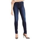 Women's Levi's&reg; Slimming Skinny Jeans, Size: 18/34 Avg, Dark Blue