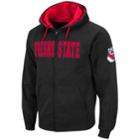 Men's Fresno State Bulldogs Full-zip Fleece Hoodie, Size: Xxl, Grey (charcoal)