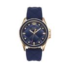Juicy Couture Women's Stella Crystal Quilted Watch, Size: Large, Blue