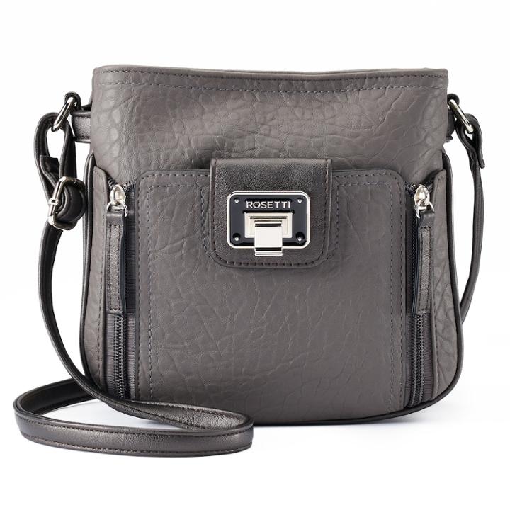 Rosetti Cash & Carry Mini Crossbody Bag, Med Grey