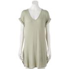 Juniors' Liberty Love T-shirt Shift Dress, Girl's, Size: Small, Lt Green