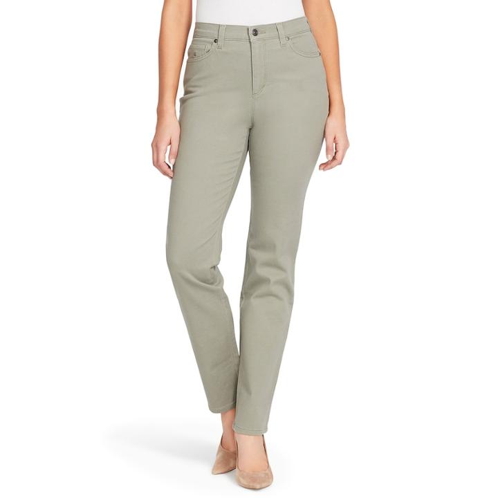Women's Gloria Vanderbilt Amanda Classic Tapered Jeans, Size: 16 T/l, Brt Green