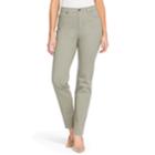 Women's Gloria Vanderbilt Amanda Classic Tapered Jeans, Size: 16 T/l, Brt Green