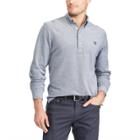 Men's Chaps Classic-fit Oxford Mesh Polo, Size: Small, Blue (navy)
