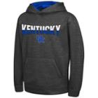 Boys 8-20 Campus Heritage Kentucky Wildcats Pullover Hoodie, Size: M(12/14), Grey (charcoal)