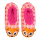 Girls 4-16 Fox Fuzzy Babba Slippers, Size: M-l, Orange