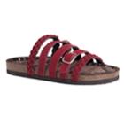 Muk Luks Terri Women's Slide Sandals, Size: 6, Red