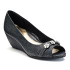 Soft Style By Hush Puppies Adley Women's Dress Wedges, Size: Medium (12), Black